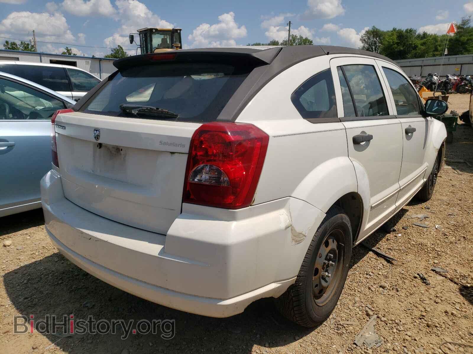 2007 DODGE CALIBER - VIN: 1B3HB28B07D262345 - Фото 4