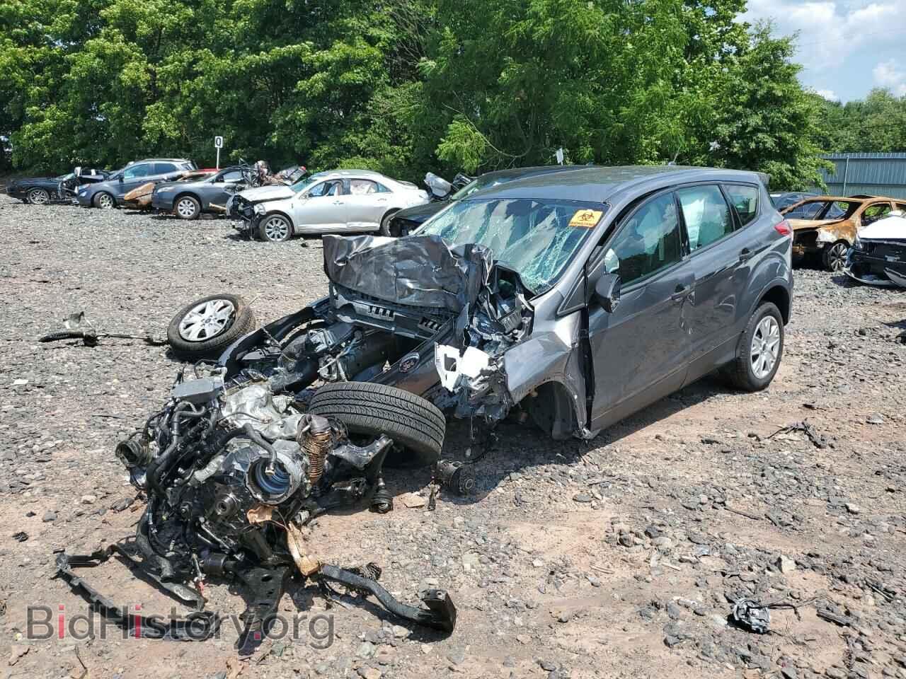 2014 FORD ESCAPE - VIN: 1FMCU0F76EUB21648 - Фото 2