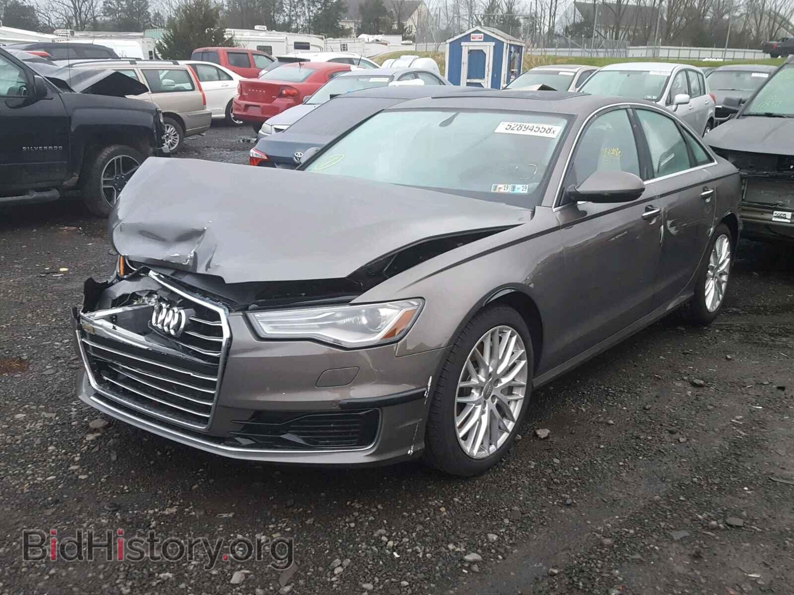 2016 AUDI A6 - VIN: WAUGFAFC6GN033146 - Фото 2