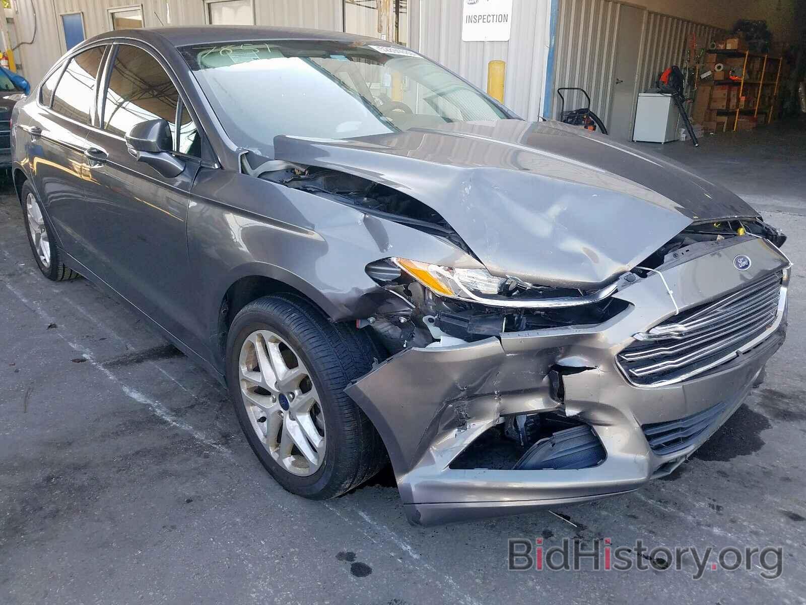 Photo 3FA6P0H70DR380315 - FORD FUSION SE 2013