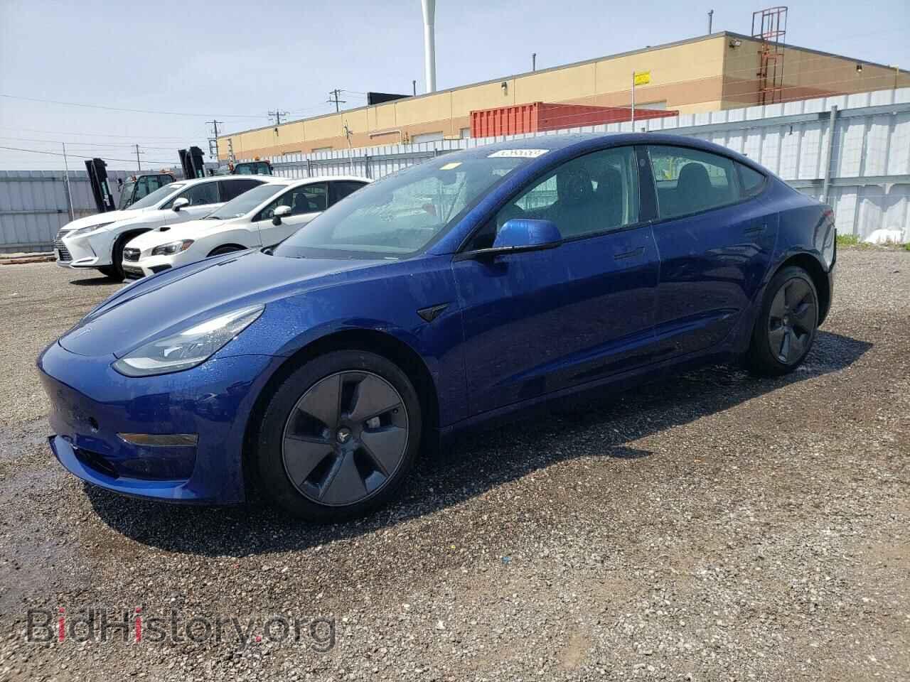 Photo 5YJ3E1EA6MF988706 - TESLA MODEL 3 2021
