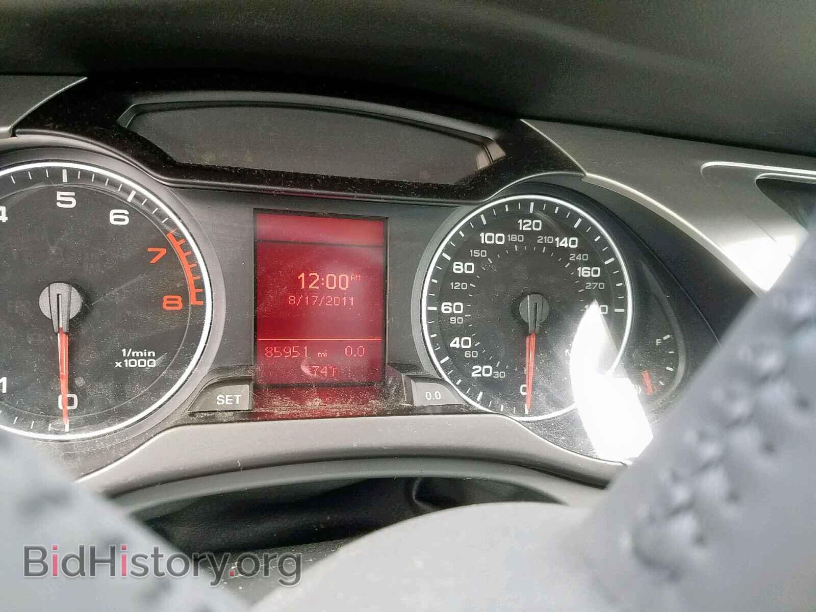 2012 AUDI A4 - VIN: WAUAFAFL1CA116717 - Фото 8