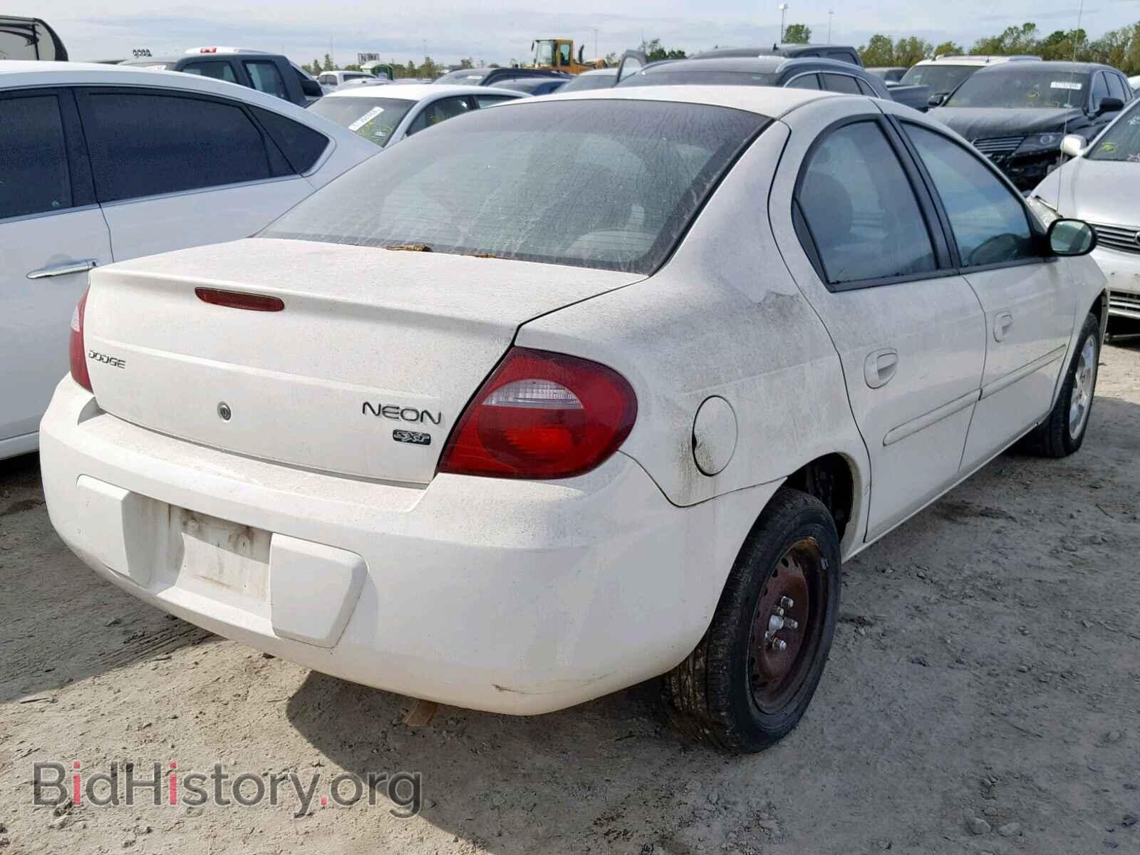 2005 DODGE NEON - VIN: 1B3ES56C95D214047 - Фото 4