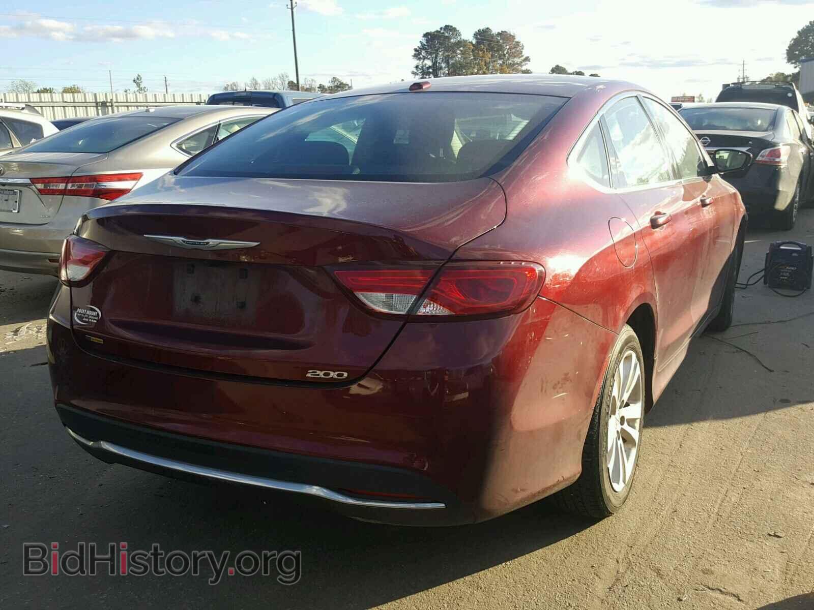 2016 CHRYSLER 200 - VIN: 1C3CCCAB6GN155109 - Фото 4