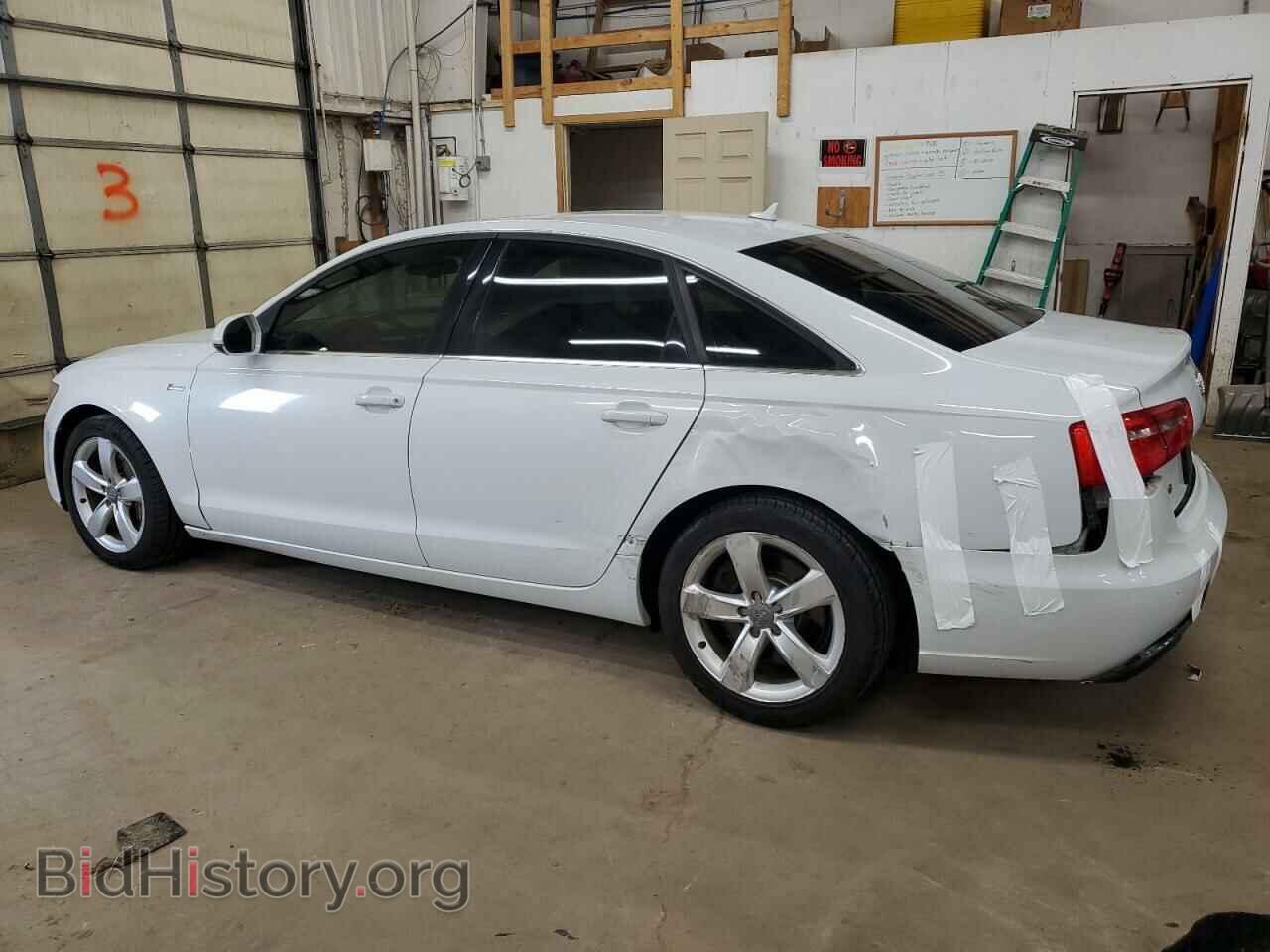 2012 AUDI A6 - VIN: WAUGGAFC3CN141795 - Фото 2