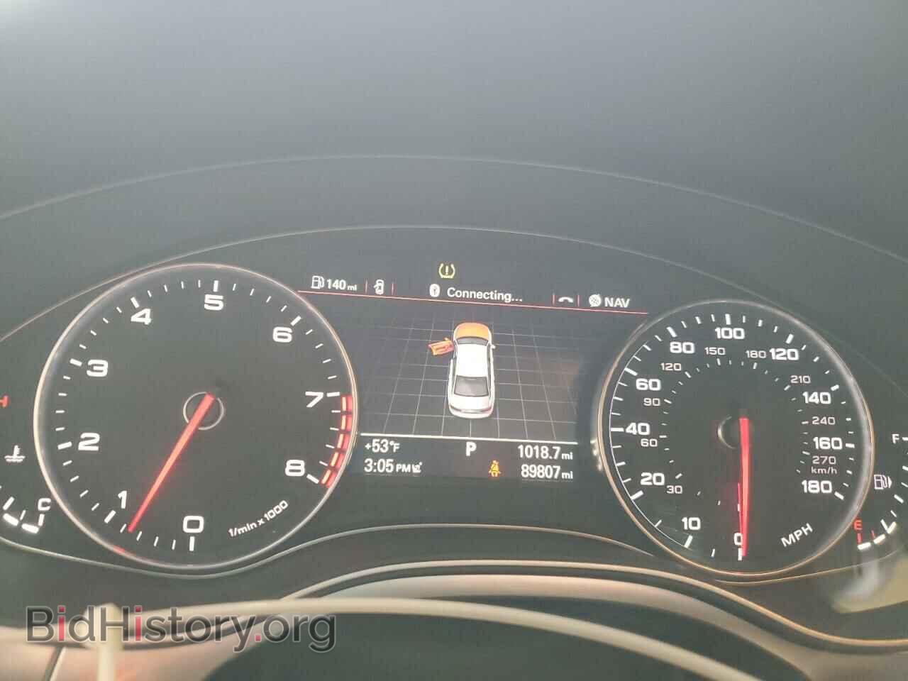 2012 AUDI A6 - VIN: WAUGGAFC3CN141795 - Фото 9