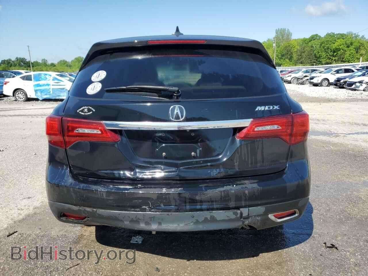 2016 ACURA MDX - VIN: 5FRYD3H25GB012234 - Фото 6