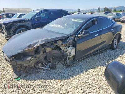 2017 Tesla MODEL S, black — VIN 5YJSA1E2XHF193082, Copart
