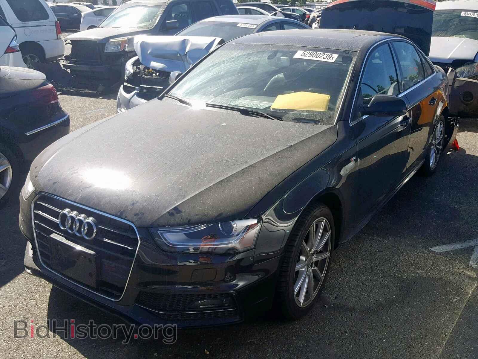 2014 AUDI A4 - VIN: WAUEFAFL0EN007419 - Фото 2