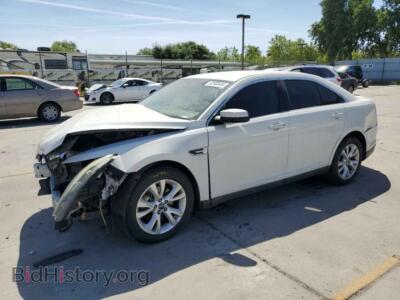 2011 Ford TAURUS SEL, white — VIN 1FAHP2EW3BG158680, Copart