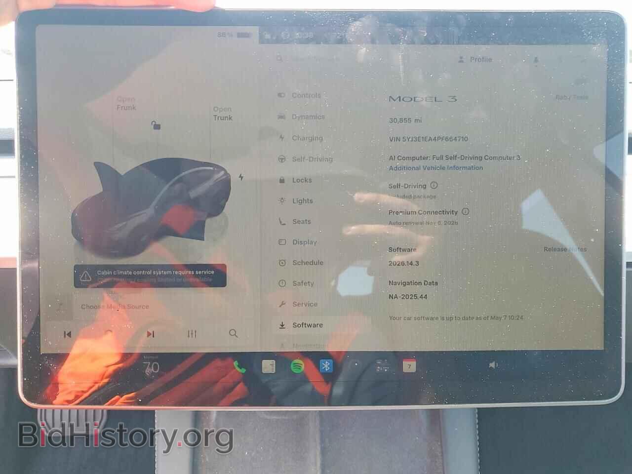 2023 TESLA MODEL 3 - VIN: 5YJ3E1EA4PF664710 - Photo 9