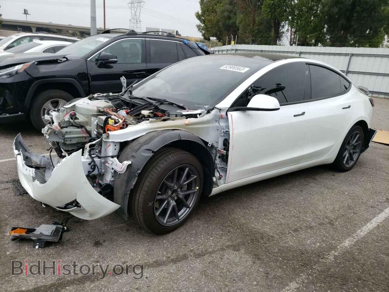 Photo 5YJ3E1EA4NF330318 - TESLA MODEL 3 2022