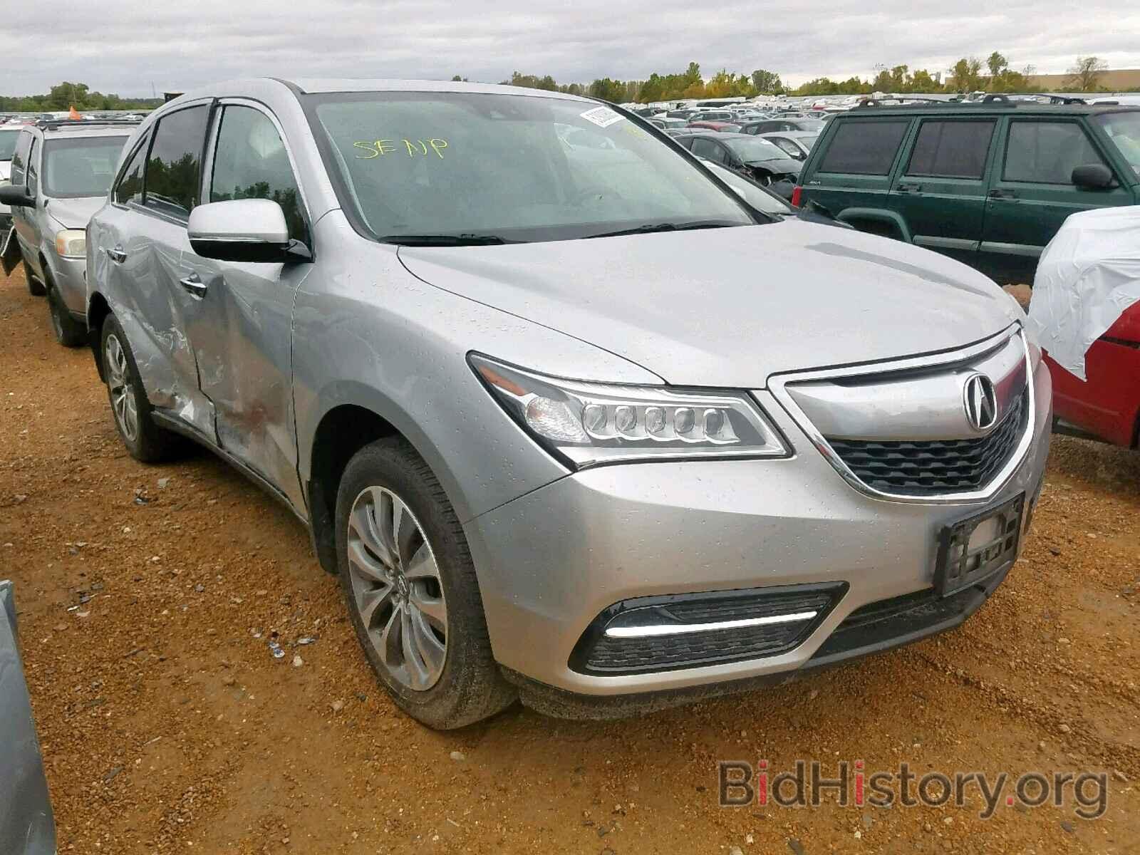 Фотография 5FRYD4H46FB013446 - ACURA MDX 2015