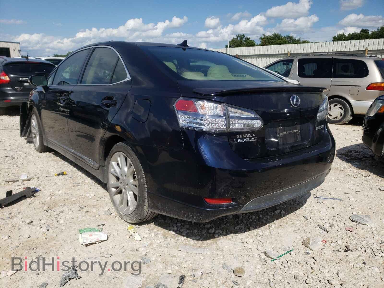 2010 LEXUS HS - VIN: JTHBB1BA8A2002825 - Фото 3