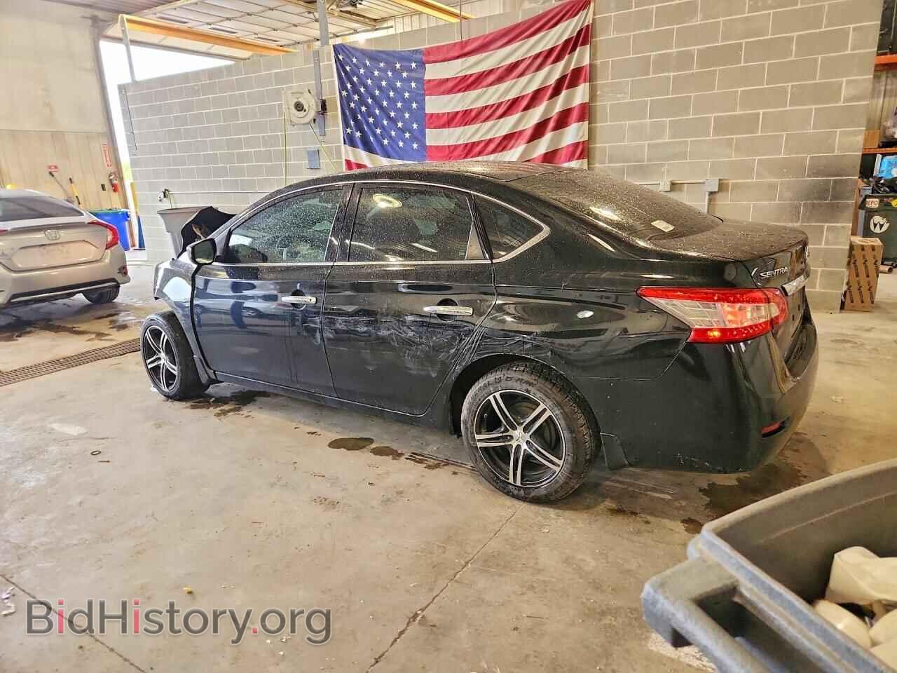 2014 NISSAN SENTRA - VIN: 1N4AB7AP1EN856135 - Фото 2