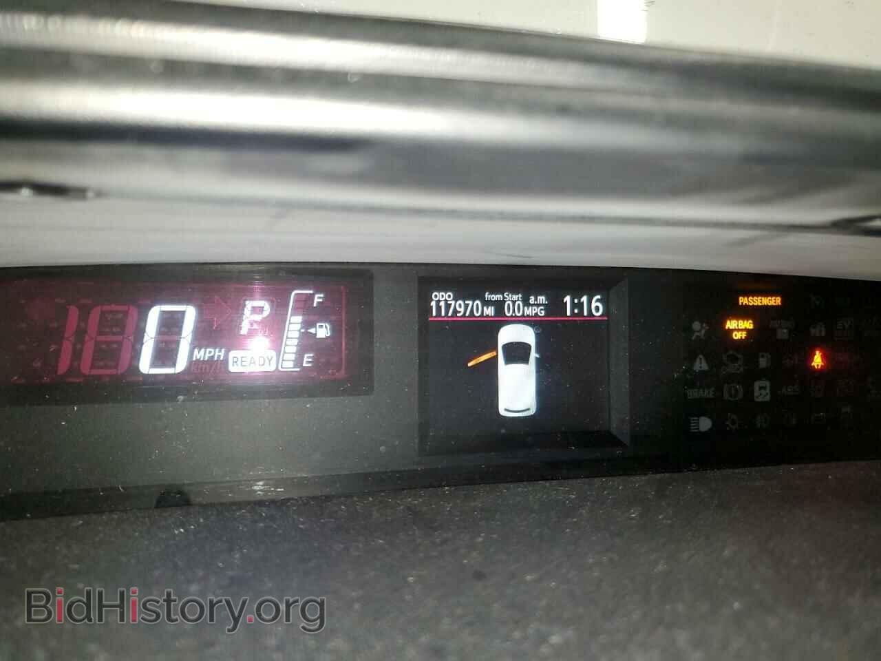 2016 TOYOTA PRIUS - VIN: JTDKDTB31G1121663 - Фото 9