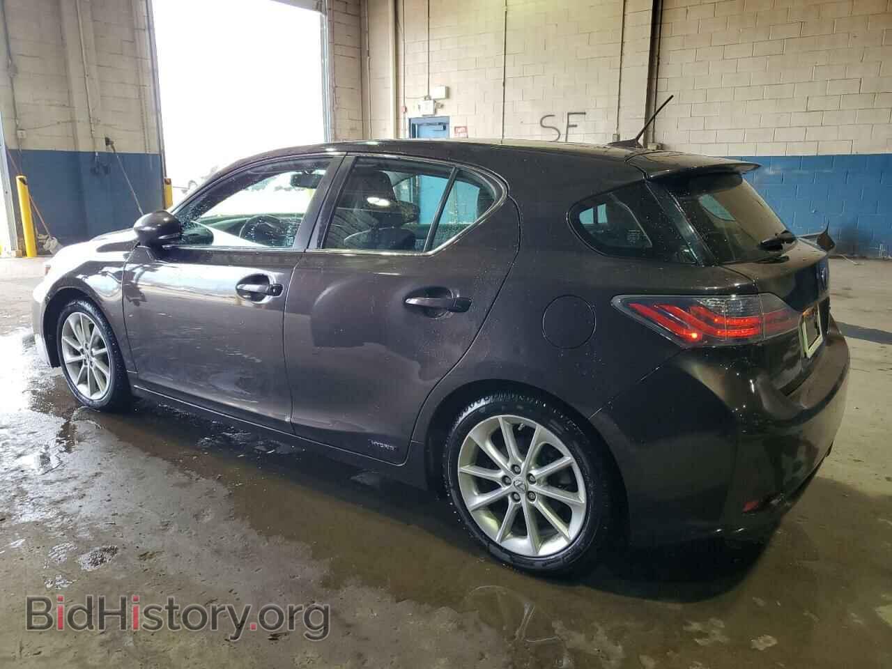 2012 LEXUS CT 200 - VIN: JTHKD5BH4C2122302 - Фото 2