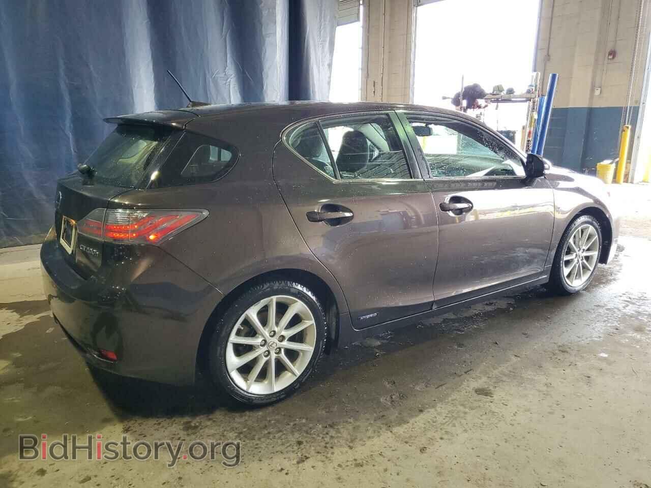 2012 LEXUS CT 200 - VIN: JTHKD5BH4C2122302 - Фото 3