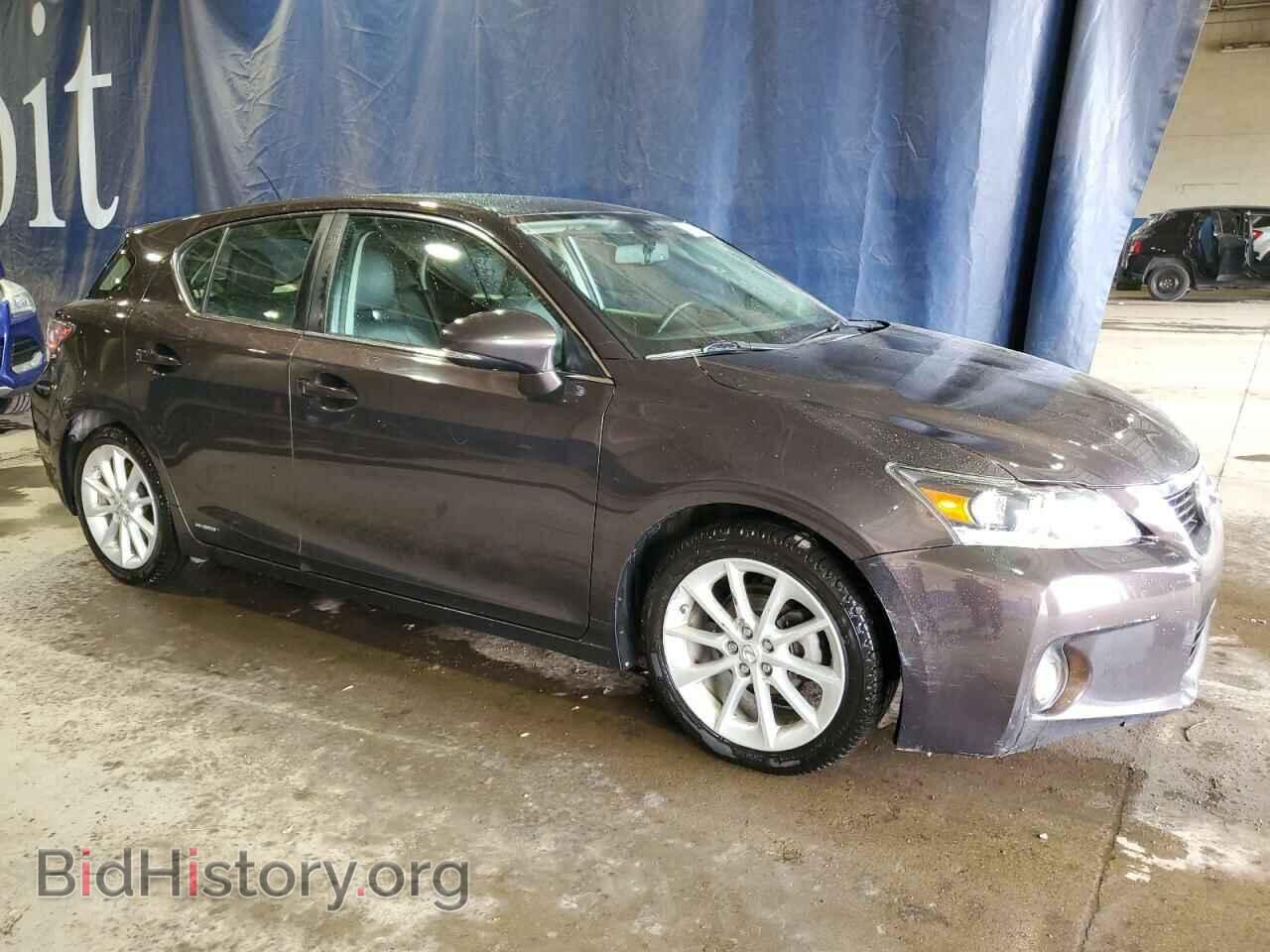 2012 LEXUS CT 200 - VIN: JTHKD5BH4C2122302 - Фото 4