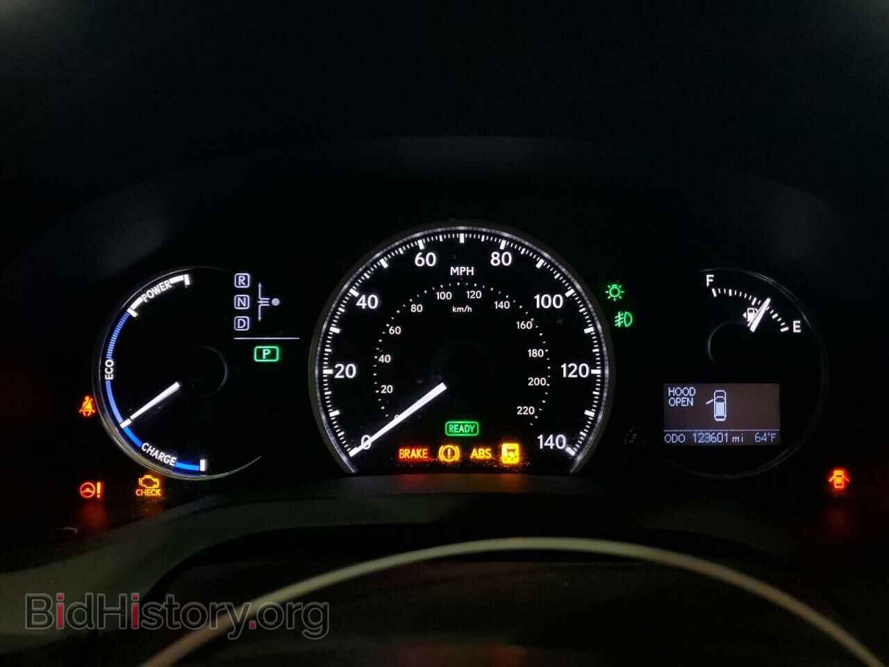 2012 LEXUS CT 200 - VIN: JTHKD5BH4C2122302 - Фото 9