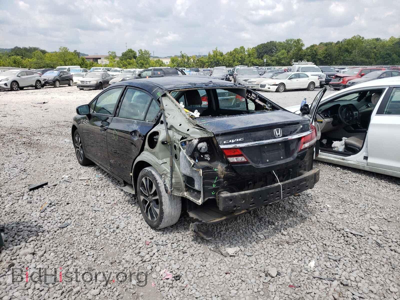 2014 HONDA CIVIC - VIN: 19XFB2F84EE267623 - Фото 3