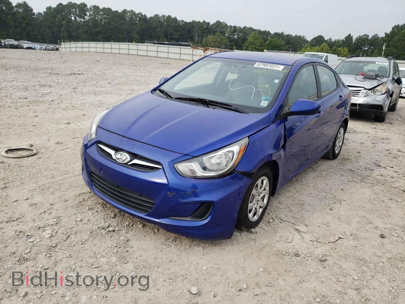 2013 HYUNDAI ACCENT - VIN: KMHCT4AE5DU484179 - Фото 2