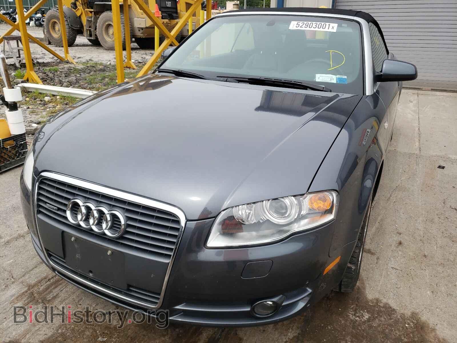 2007 AUDI A4 - VIN: WAUDH48H37K033498 - Photo 2