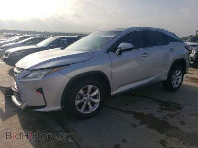 2016 Lexus RX350 350, silver — VIN 2T2ZZMCA2GC023011, Copart