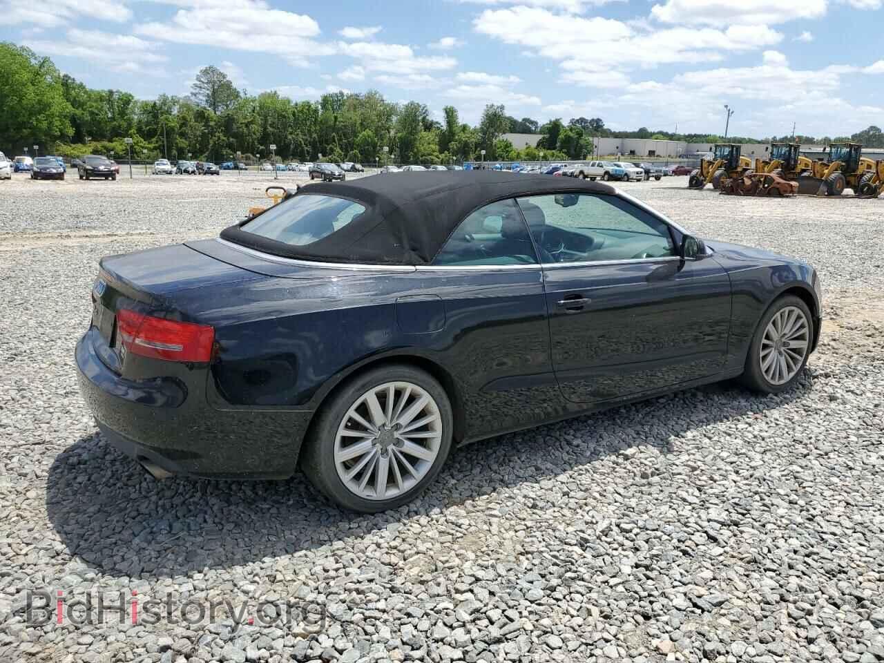 2012 AUDI A5 - VIN: WAULFAFH5CN000644 - Photo 3