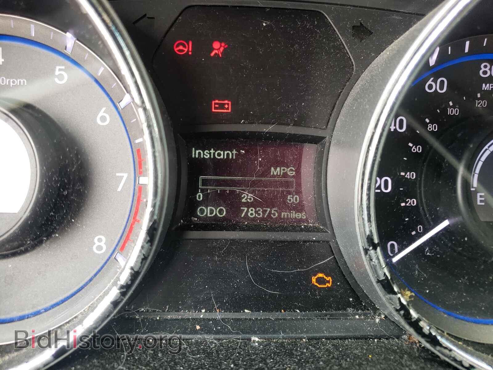 2014 HYUNDAI SONATA - VIN: 5NPEB4AC4EH891775 - Фото 8