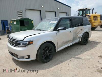 2019 Ford FLEX FLEX LIMIT, silver — VIN 2FMHK6D84KBA01715, Copart