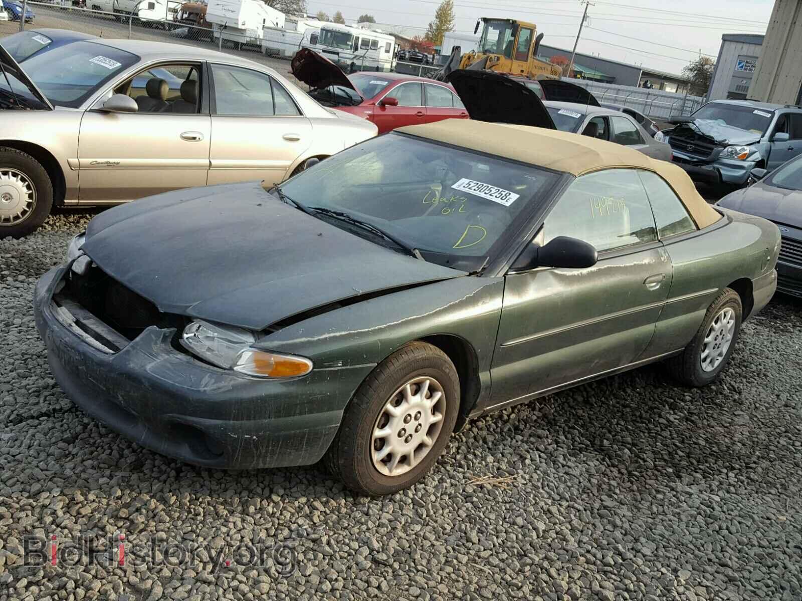2000 CHRYSLER SEBRING - VIN: 3C3EL45H4YT288806 - Фото 2