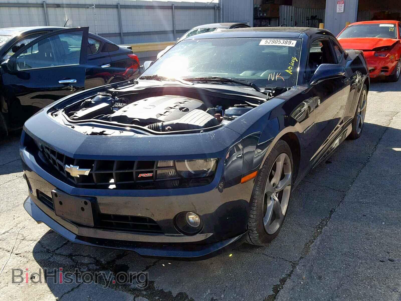 2013 CHEVROLET CAMARO - VIN: 2G1FB1E32D9144652 - Фото 2