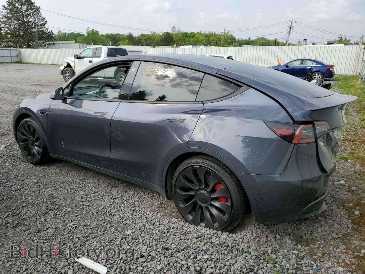 2022 TESLA MODEL Y - VIN: 7SAYGDEF4NF455870 - Фото 2