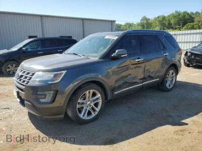 2017 Ford EXPLORER Limited, gray — VIN 1FM5K7F8XHGD71994, Copart