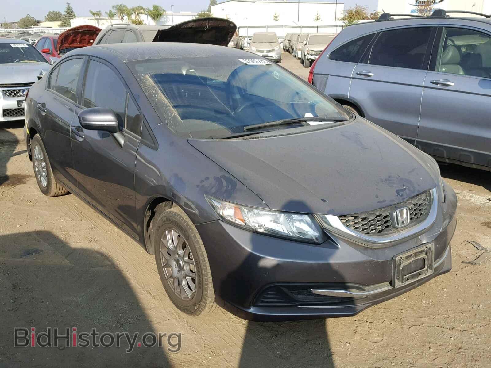 Фотография 19XFB2F57EE227011 - HONDA CIVIC LX 2014