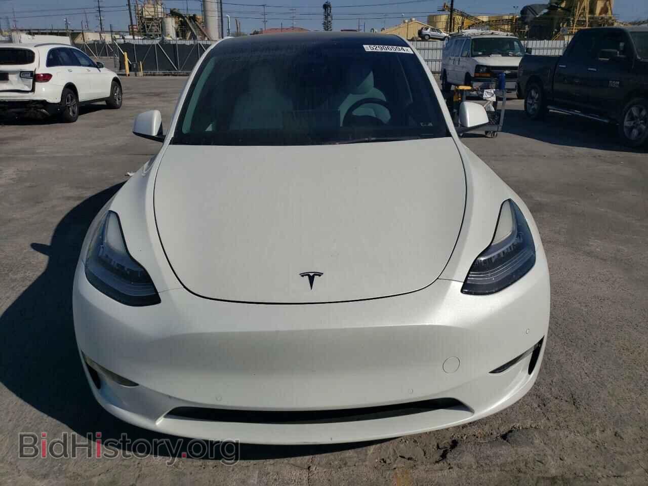 2022 TESLA MODEL Y - VIN: 7SAYGDEE4NF392020 - Фото 5