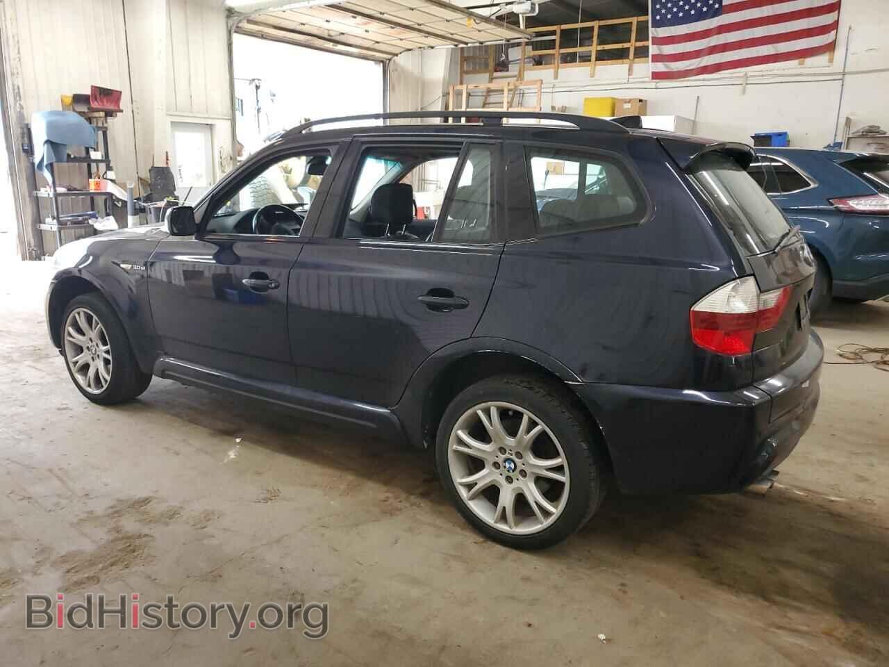 2007 BMW X3 - VIN: WBXPC93477WF01537 - Фото 2
