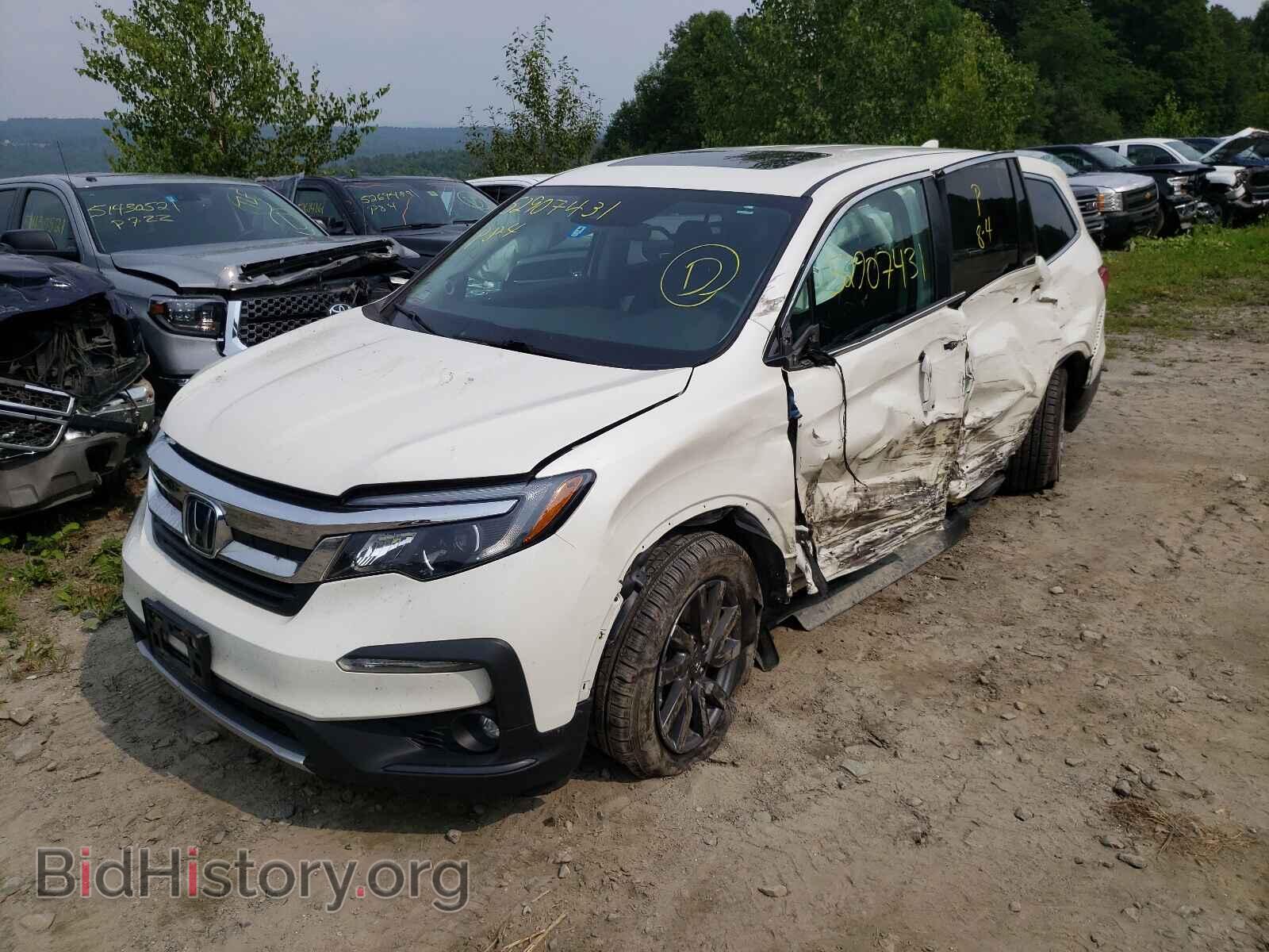 2019 HONDA PILOT - VIN: 5FNYF6H58KB055353 - Фото 2