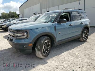 2021 Ford BRONCO Big Bend, бирюзовый — VIN 3FMCR9B68MRA48193, Copart