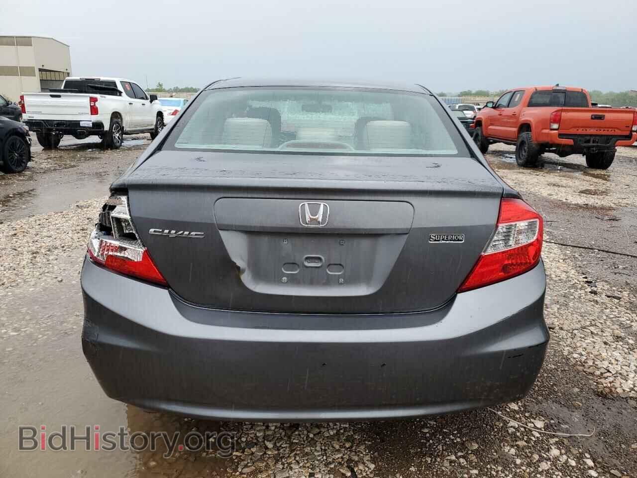 2012 HONDA CIVIC - VIN: 2HGFB2F88CH311075 - Фото 6