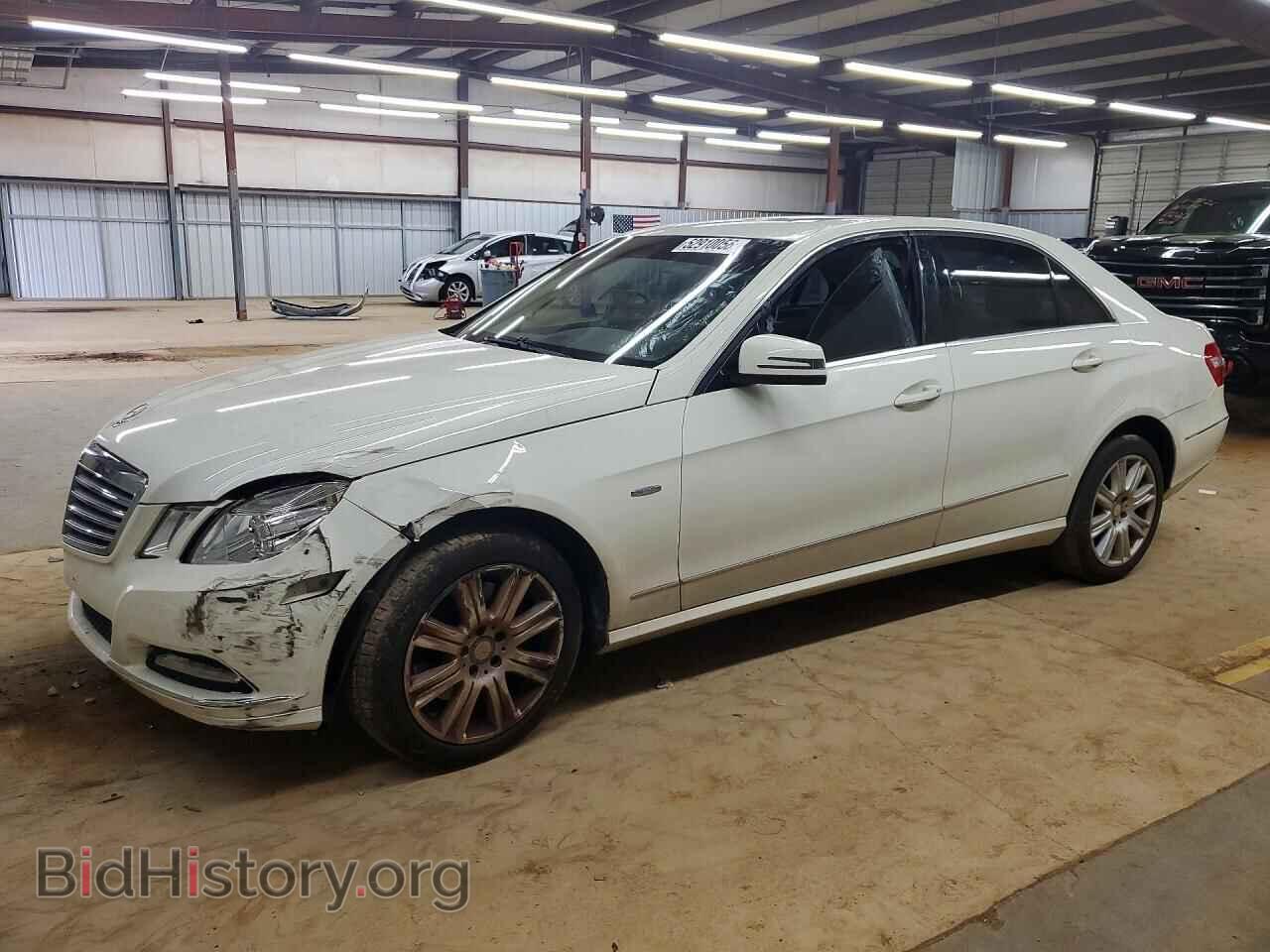 Photo WDDHF5KB0CA559498 - MERCEDES-BENZ E-CLASS 2012