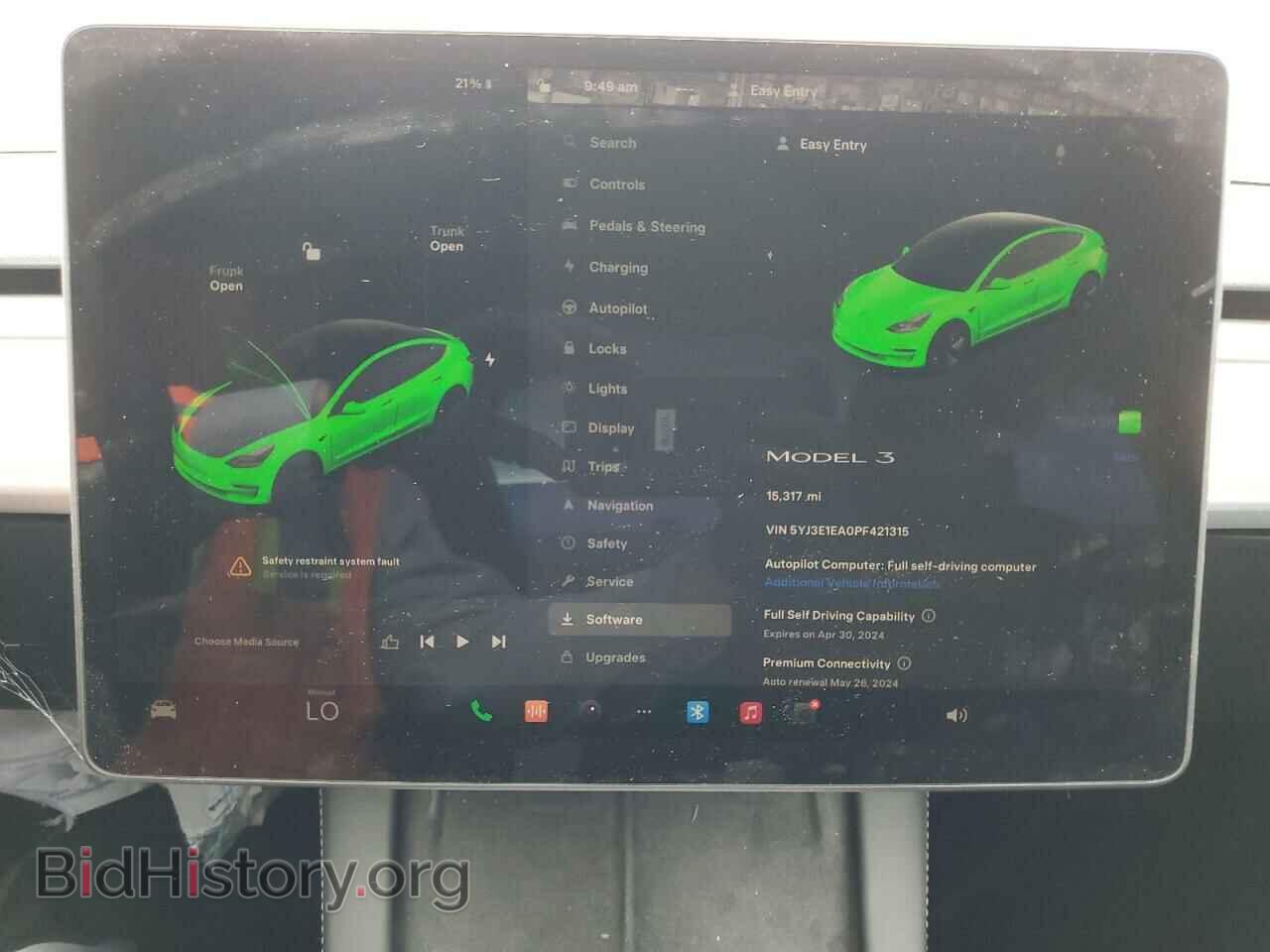 2023 TESLA MODEL 3 - VIN: 5YJ3E1EA0PF421315 - Photo 9