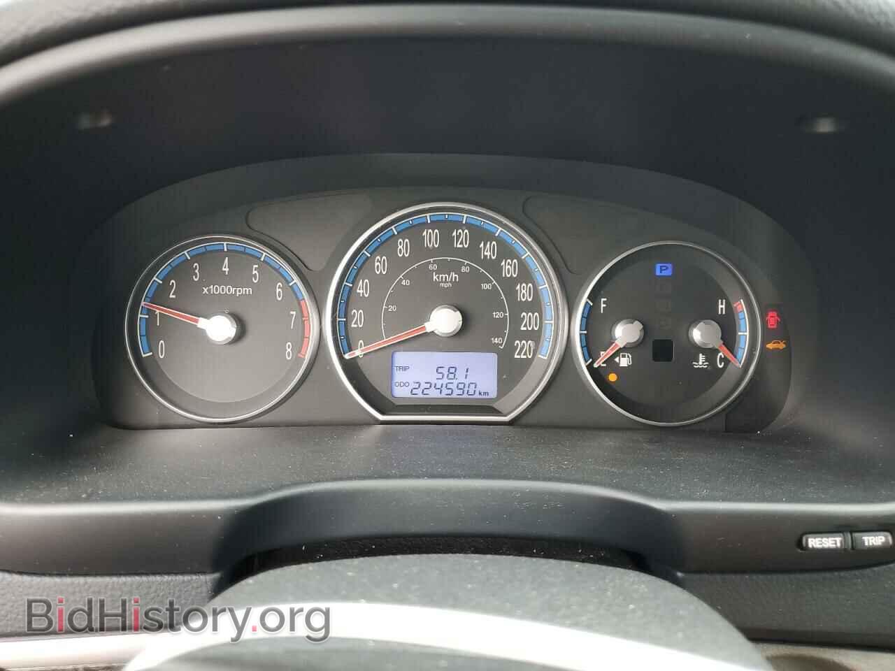 2009 HYUNDAI SANTA FE - VIN: 5NMSG13E59H257721 - Фото 9
