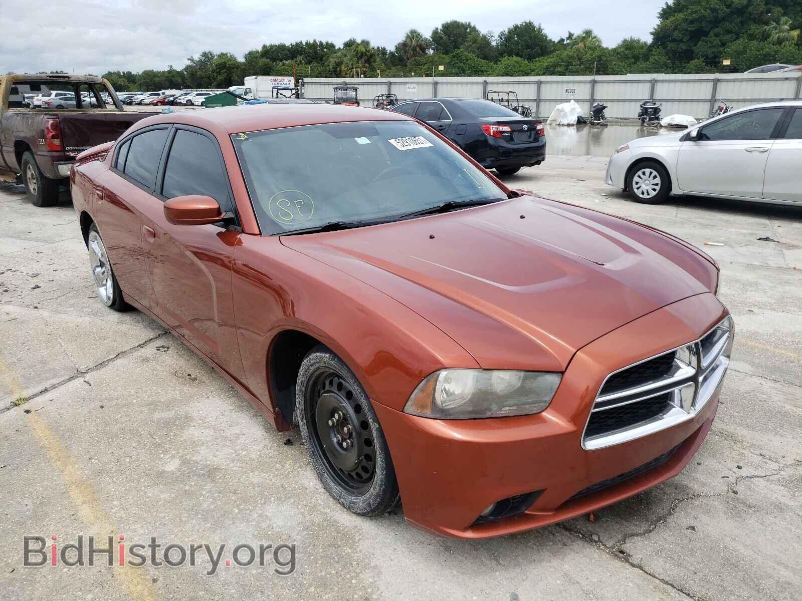 Photo 2C3CDXHG0DH571196 - DODGE CHARGER 2013