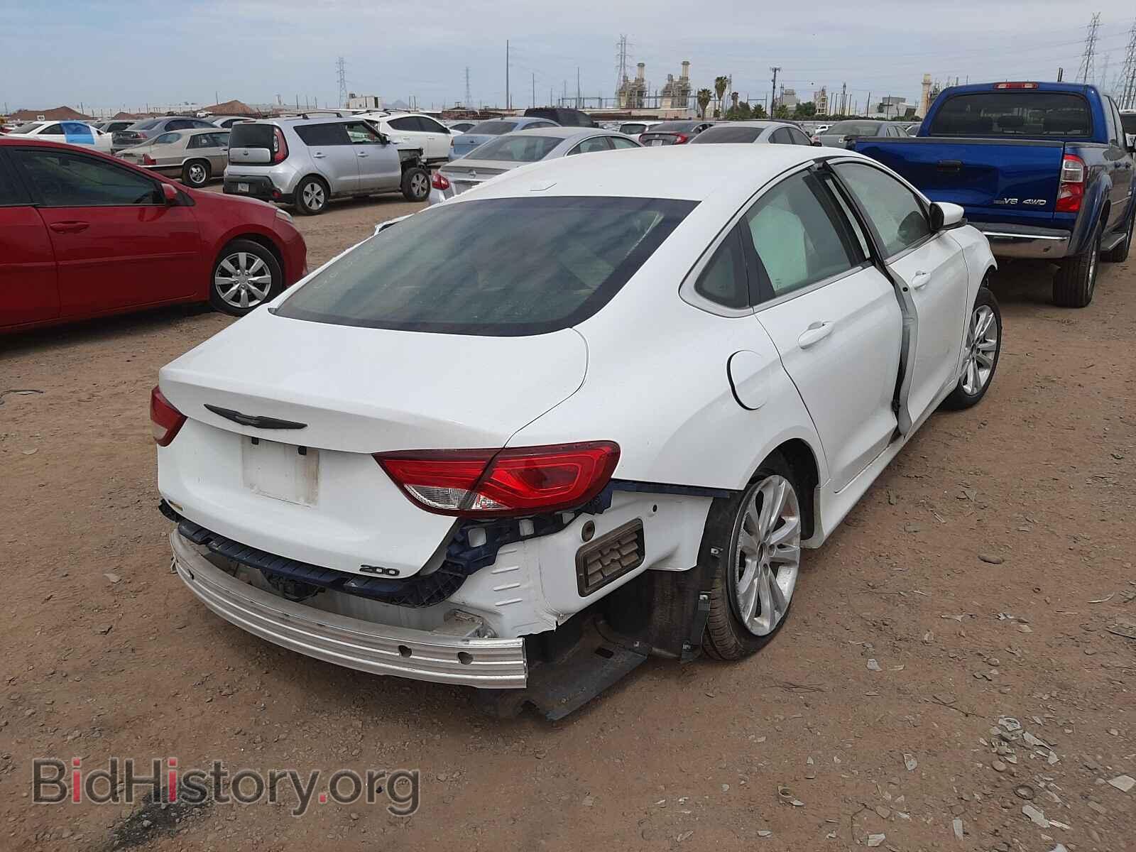 2015 CHRYSLER 200 - VIN: 1C3CCCAB2FN650633 - Photo 4