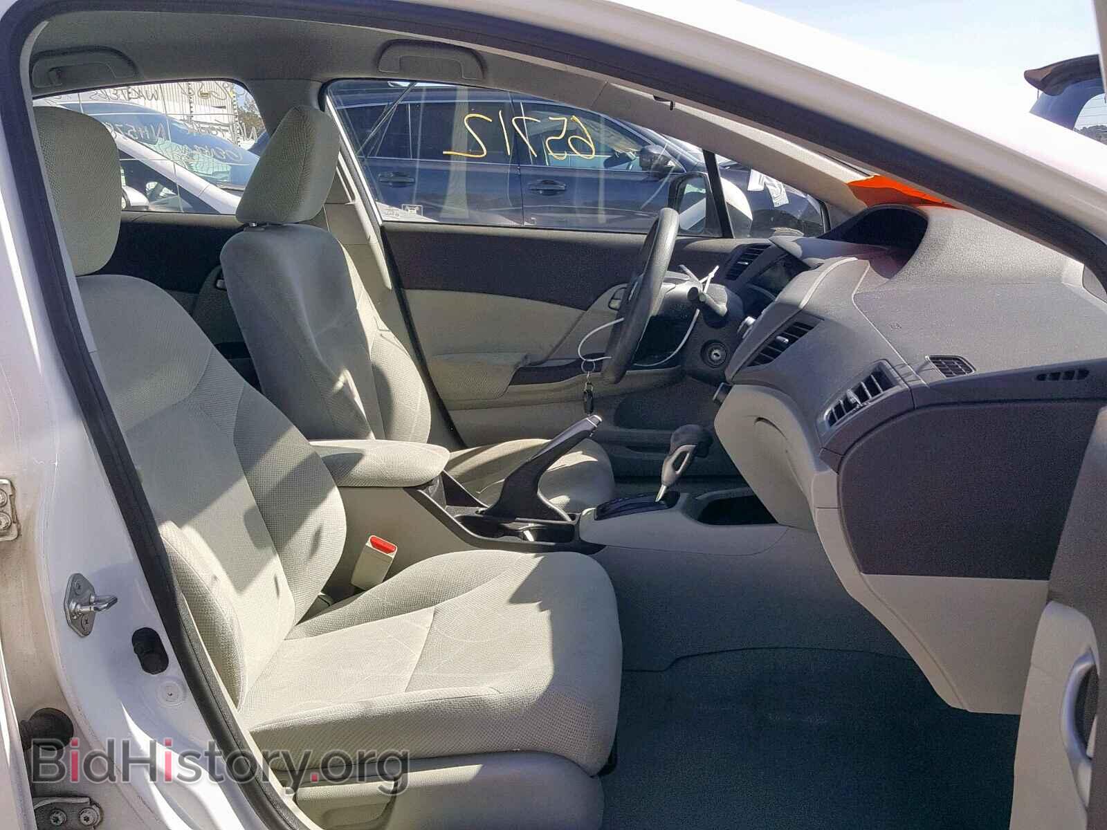 2012 HONDA CIVIC LX - VIN: 2HGFB2F56CH590774 - Фото 4