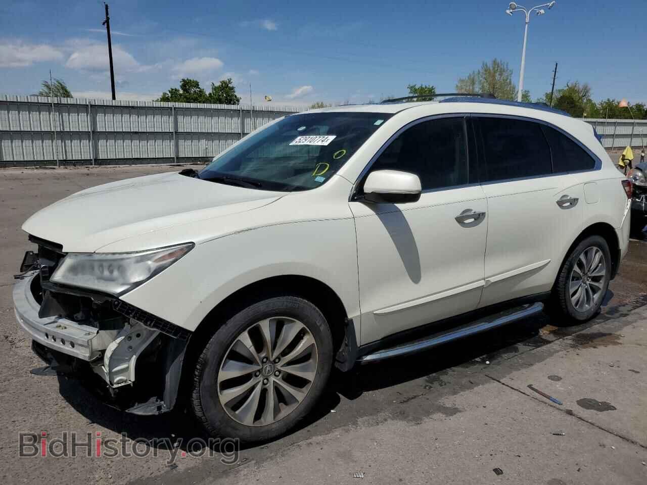 Фотография 5FRYD4H48EB039352 - ACURA MDX 2014