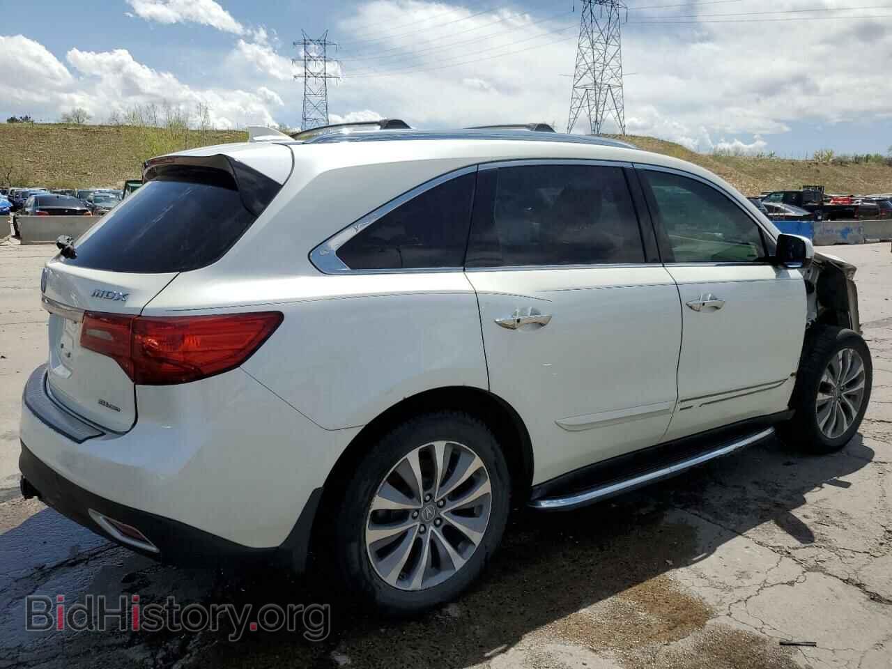 2014 ACURA MDX - VIN: 5FRYD4H48EB039352 - Фото 3
