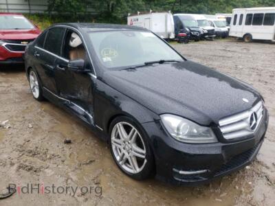 2013 Mercedes-Benz C-CLASS C 300 4MAT, черный — VIN WDDGF8AB7DR291129, Copart